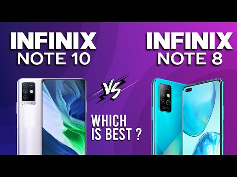 (ENGLISH) Infinix Note 10 vs Infinix Note 8 - Compare Phones