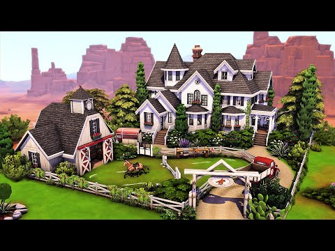 Southern Victorian Family Home | The Sims 4 Speed Build