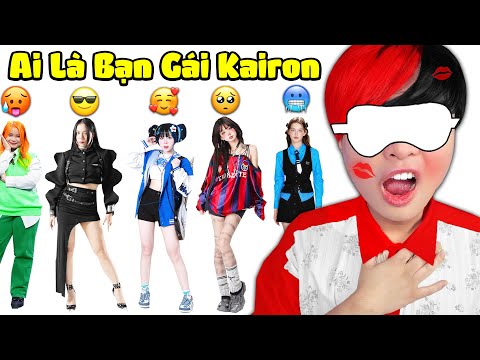 Kairon Bịt Mắt ĐOÁN XEM 100 CÔ GÁI AI LÀ BẠN GÁI KAIRON trong roblox 😱