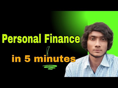 Personal Finance in 5 Minutes With Income and Expense