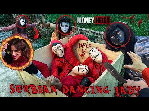 MONEY HEIST ESCAPING SERBIAN DANCING LADY 31 | Epic Parkour POV HORROR Movie Chase