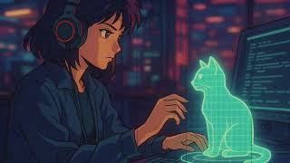 Uplifting Synthwave for Concentration & Work (1 Hour): Chill Neon Beats