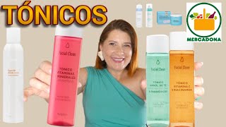 🧴 Todos los TONICOS y BRUMAS de MERCADONA  📓Para que pieles están recomendados