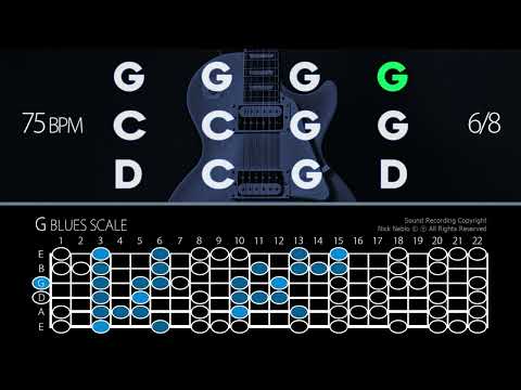 Backing Track with Chord Changes | Blues Jam in G