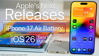Apple's Next Releases, iPhone 17 Air, and iOS 26 Beta5