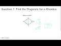 Properties of Quadrilaterals and Triangles