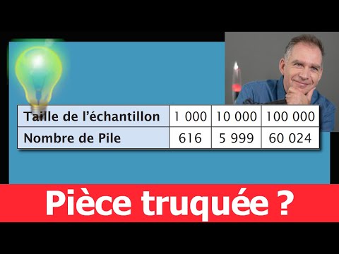 Échantillonnage ♦ Reconnaitre une pièce truquée ♦ Seconde ♕