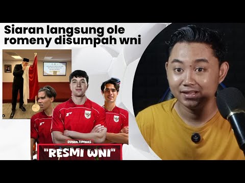 YES AKHIRNYA SAH JADI WNI!! OLE ROMENY FULL SENYUM | GAK SABAR CETAK GOL BULAN MARET