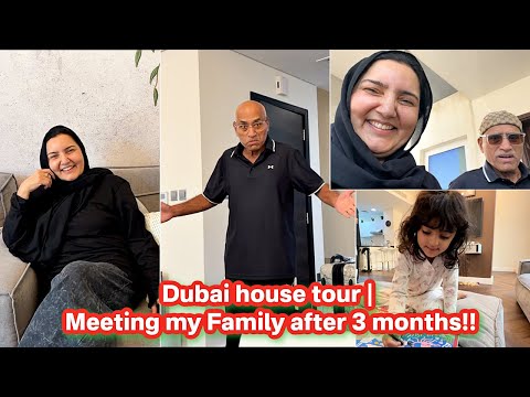 Dubai house tour | Meeting my Family after 3 months!!