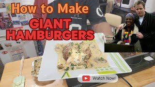 How to cook Hamburgers from scratch