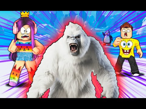 ESCAPE da VILA CONGELADA do YETI MALVADO (YETI'S ICE VILLAGE RUN! 🧊) - ROBLOX