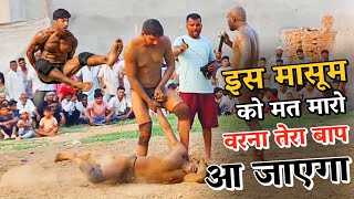नेपाली को मारा तो _ अखाड़े में कूद पड़ा जावेद गनी | Meva Thapa ki kushti 
