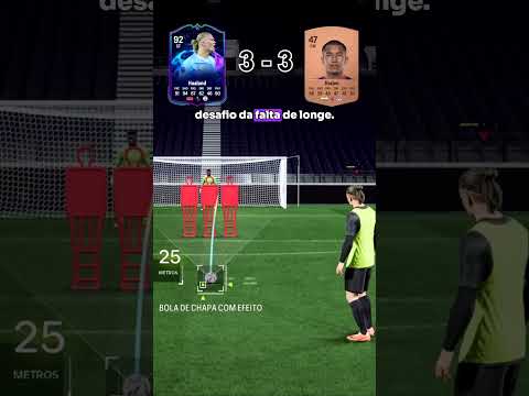 EA SPORTS FC 24 | HAALAND VS PIOR JOGADOR DO FIFA #shorts #fifa #fifa23 #fifa23ultimate #fifaicon
