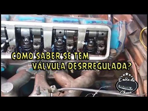 COMO SABER SE AS VÁLVULAS ESTÃO DESREGULADAS