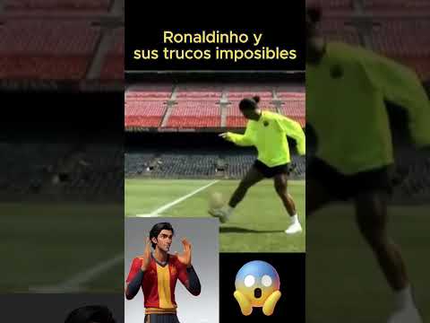 Ronaldinho y sus trucos imposibles  #futbol #ronaldino #cr7 #planetafutbol #realmadrid #fcbarcelona