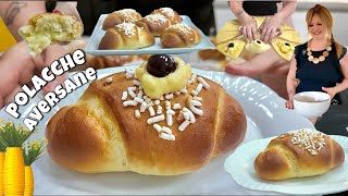 POLACCHE AVERSANE brioche CREMA e AMARENA ricetta tipica CAMPANA   