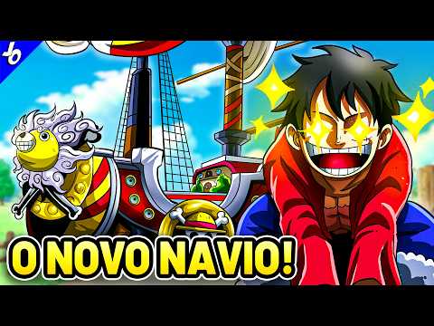 O NOVO NAVIO DOS CHAPÉUS DE PALHA EM ELBAPH - A EVOLUÇÃO DO THOUSAND SUNNY PARA PLUTON | ONE PIECE