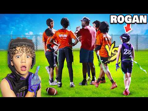 RowdyRogan's Football TEAM had to move up an AGE DIVISION and play GIANTS 😱