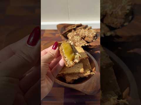 🫛CRACKERS DE LEGUMBRES para el momento picoteo. Solo con legumbres, si.
