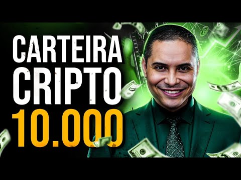 COMO MONTAR UMA CARTEIRA DE CRIPTOMOEDAS COM 10.000 - Do Básico ao Avançado #bitcoin #eth #solana