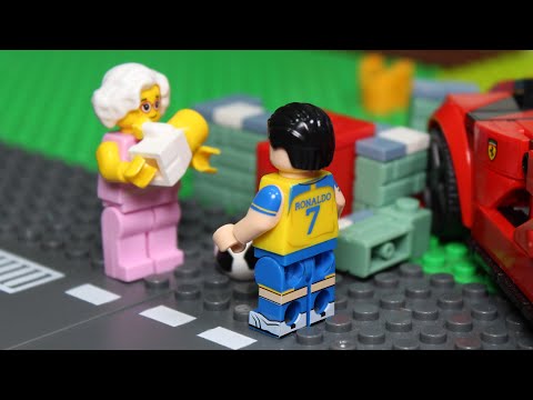 Cartoon Lego Stopmotion | Beauty Salon | Funny Baby | Cr7 #lego