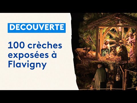 Une centaine de crèche exposées à Flavigny-sur-Ozerain, une tradition de 15 ans