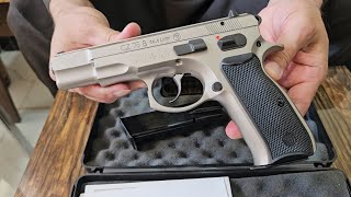 CZ 75 B 9mm Pistol Unboxing and Review. #9mm #cz75 #czpistol