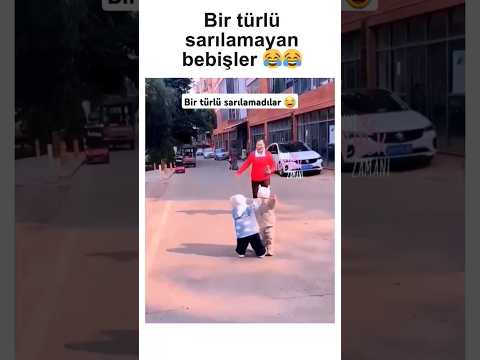Bir türlü sarılamayan bebişleerrr 😂😂