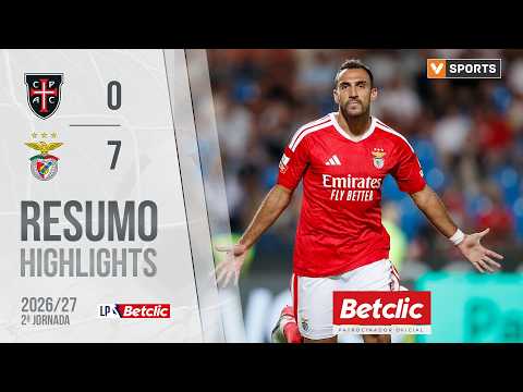 Match Highlights Casa Pia - SL Benfica