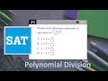 Polynomial Division Concepts and Steps