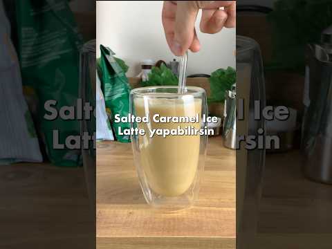 Salted Caramel Ice Latte Tarifi! #keşfet #keşfetteyiz #keşfetedüş #fypシ゚viral  #fypシ #fyp #fy #viral