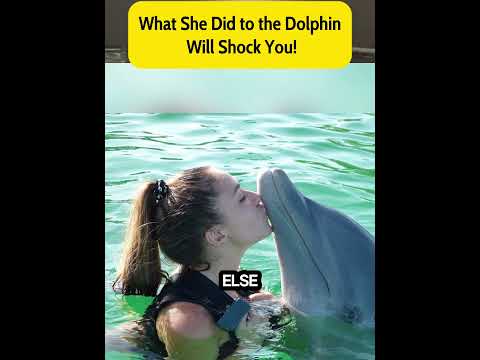 What She Did to the Dolphin Will Shock You! #truestory