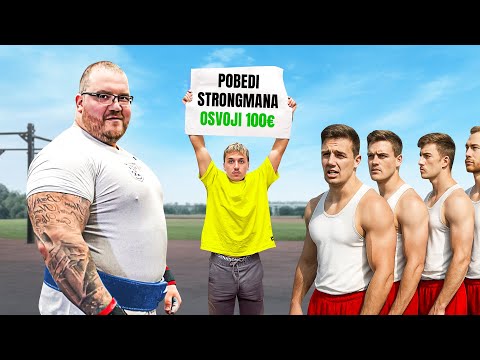 POBEDI STRONGMAN-A U BILO KOJOJ VEZBI , OSVOJI 100€! (NEMOGUCE 99%)