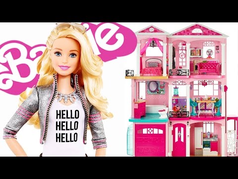 UNBOXING CASA DEI SOGNI DI BARBIE - BARBIE DREAMHOUSE TOUR 2017