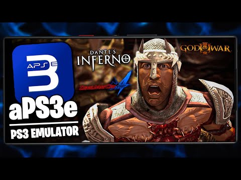 EMULADOR DE PS3 PARA ANDROID ATUALIZOU! | MELHORA EM GPU MALI! | APS3E v1.25 PARA ANDROID!