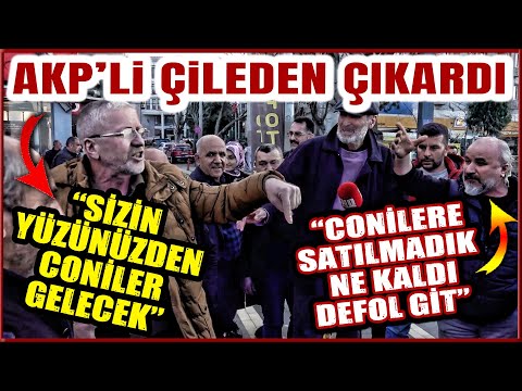 “CONİLER SİZİN YÜZÜNÜZDEN GELECEK” DEDİ VATANDAŞ ÇILGINA DÖNDÜ: "DEFOL GİT!"