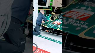 Don't panic if a mechanic tapes up your car—they do the same at Aston😳😂 #shortvideo #astonmartin
