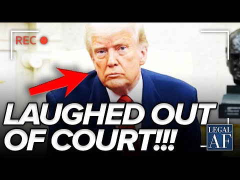 Trump Gets TOSSED OUT of Court over LOSER LAWSUIT