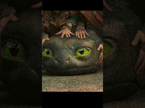 Toothless saves hiccup! #howtotrainyourdragon #movie
