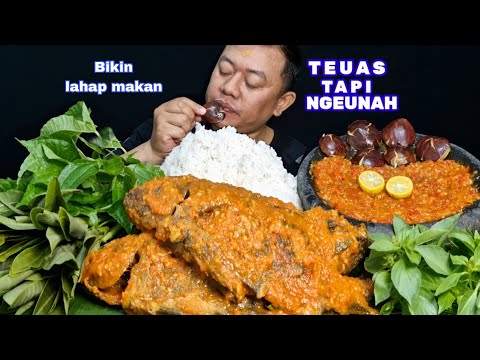MENU RUMAHAN NIKMAT ⁉️ IKAN MUJAER BUMBU TAUCO LALAPAN JENGKOL TUA MENTAH SAMBEL TERASI DAUN KEMANG