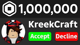 GIVING VIEWERS 1 MILLION ROBUX