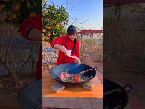 Cooking roast rabbit，So delicious#cooking  #country  #outdoor #recipe #yummyrecipe