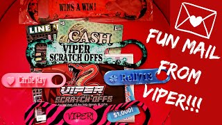 VIPER SCRATCH OFFS FUNMAIL!!!