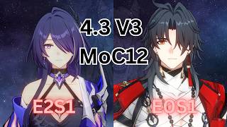 【崩壊スターレイル】4.3 v3 裏庭12 黄泉2凸餅 千冶・刃無凸餅  Honkai Star Rail