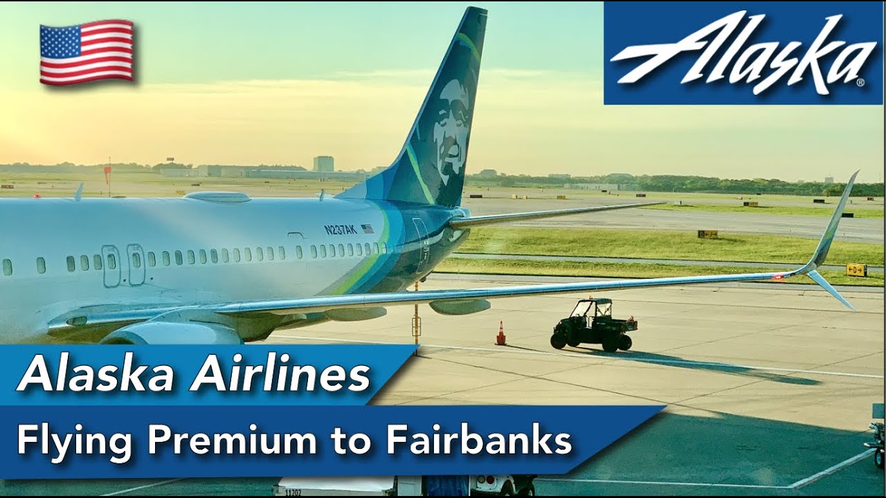 Flying between Seattle and Fairbanks with Alaska Airlines Premium Economy
