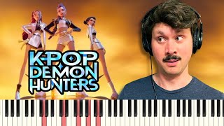 Pianist Reacts to KPOP DEMON HUNTERS SONGS