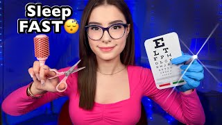 FASTEST ASMR Medical, Cranial Nerve, Haircut, Makeup, Chiropractor, TSA Check Roleplays ✨