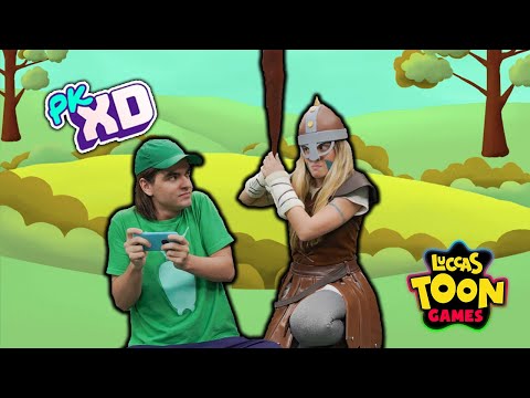A VILANA FEZ O AVENTUREIRO VERDE CRIAR SEU PERSONAGEM NO PK XD