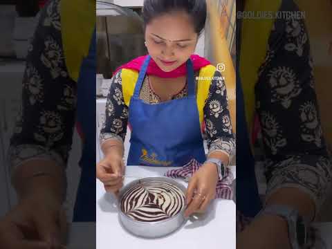 #zibracake #goldieskitchen #cake #decoration #cakedesign#newrecipe #mirrorglazecake #shorts #ytviral