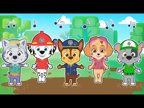 CINCO BEBÉS 🐕🦺👮♀️ Con la patrulla de perros